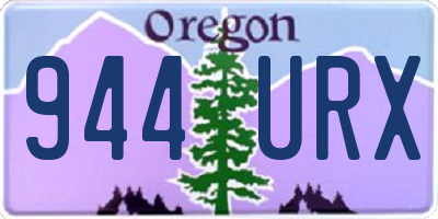 OR license plate 944URX