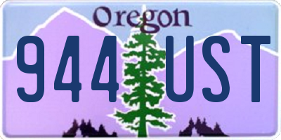 OR license plate 944UST