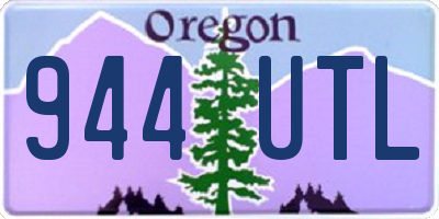 OR license plate 944UTL