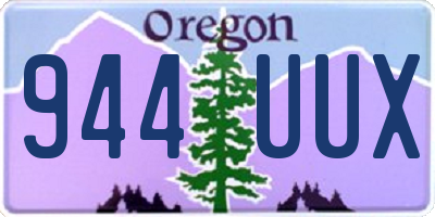 OR license plate 944UUX