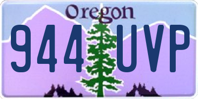 OR license plate 944UVP