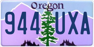 OR license plate 944UXA