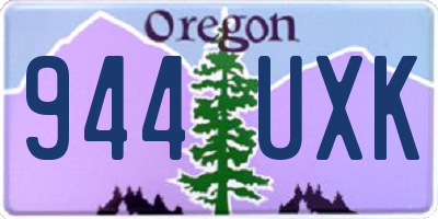 OR license plate 944UXK