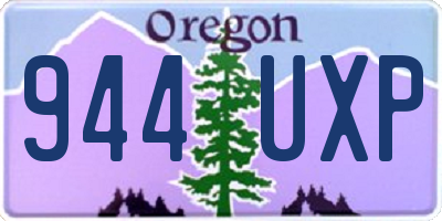 OR license plate 944UXP