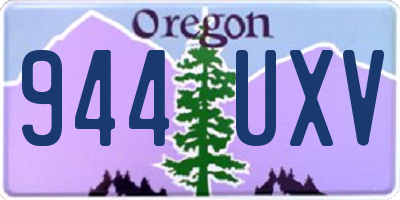 OR license plate 944UXV
