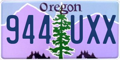 OR license plate 944UXX