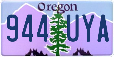 OR license plate 944UYA