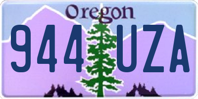 OR license plate 944UZA