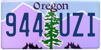 OR license plate 944UZI