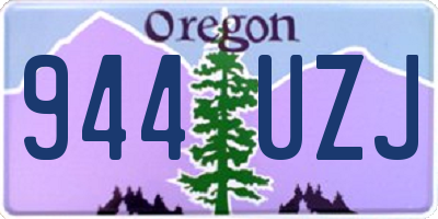 OR license plate 944UZJ