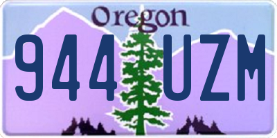 OR license plate 944UZM