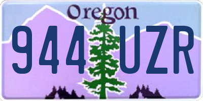 OR license plate 944UZR