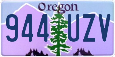 OR license plate 944UZV