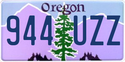 OR license plate 944UZZ
