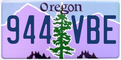 OR license plate 944VBE
