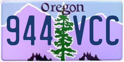 OR license plate 944VCC