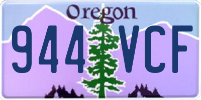 OR license plate 944VCF