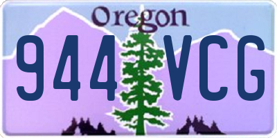 OR license plate 944VCG