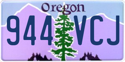 OR license plate 944VCJ