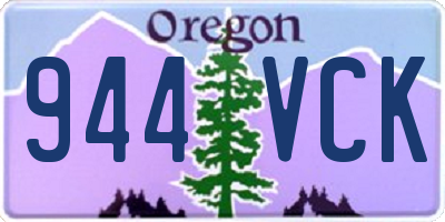 OR license plate 944VCK