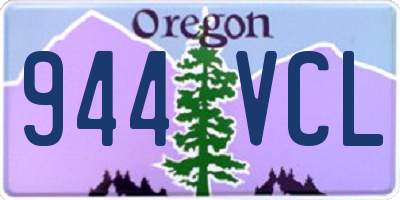 OR license plate 944VCL