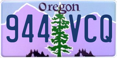OR license plate 944VCQ