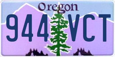 OR license plate 944VCT
