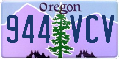 OR license plate 944VCV