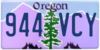 OR license plate 944VCY