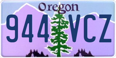 OR license plate 944VCZ