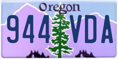 OR license plate 944VDA