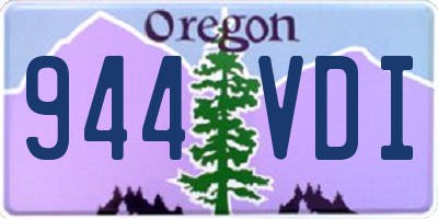 OR license plate 944VDI