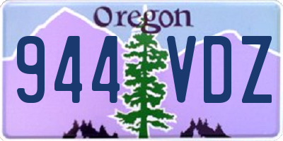 OR license plate 944VDZ