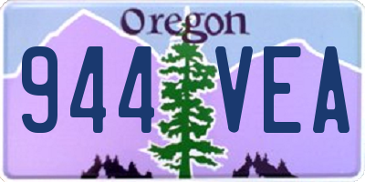 OR license plate 944VEA