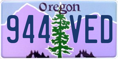 OR license plate 944VED