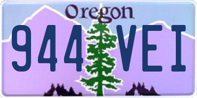 OR license plate 944VEI