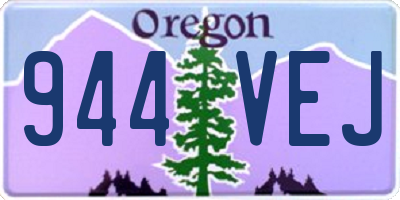 OR license plate 944VEJ