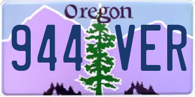 OR license plate 944VER