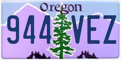 OR license plate 944VEZ