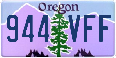 OR license plate 944VFF