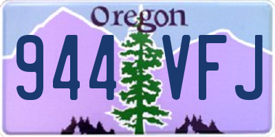 OR license plate 944VFJ