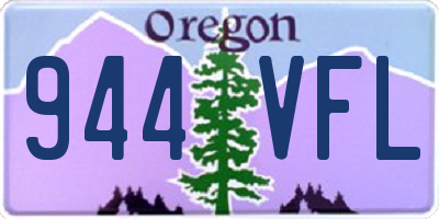 OR license plate 944VFL