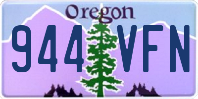 OR license plate 944VFN