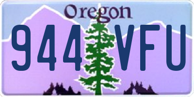 OR license plate 944VFU