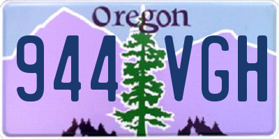 OR license plate 944VGH