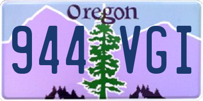 OR license plate 944VGI