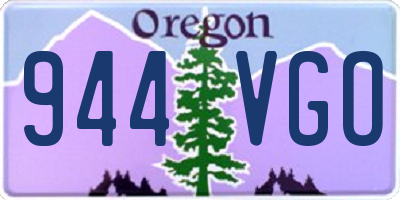 OR license plate 944VGO