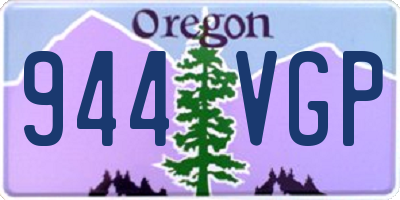 OR license plate 944VGP