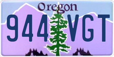 OR license plate 944VGT