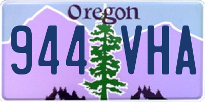 OR license plate 944VHA